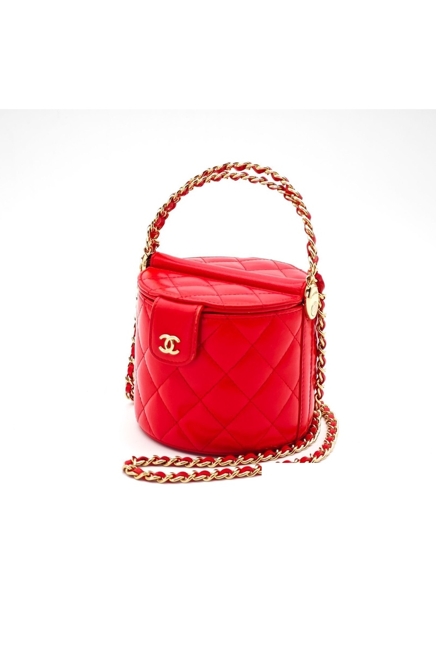 Chanel Quilted Vanity 2-Way Shoulder Bag